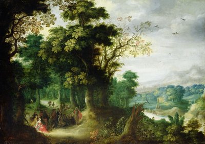 The Sermon of St. John the Baptist by Abraham Govaerts